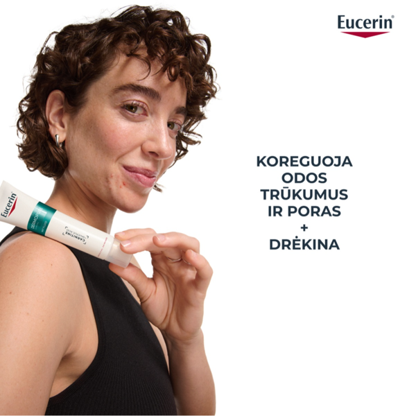 EUCERIN DERMOPURE CLINICAL,  matinį efektą suteikiantis fluidas, 40 ml paveikslėlis