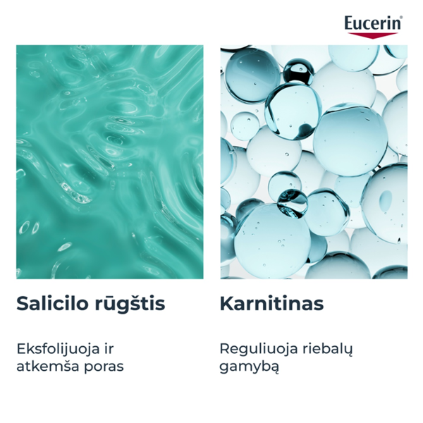 EUCERIN DERMOPURE CLINICAL,  matinį efektą suteikiantis fluidas, 40 ml paveikslėlis