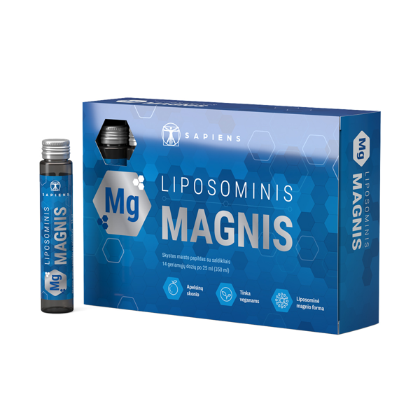SAPIENS LIPOSOMINIS MAGNIS, 25 ML, 14 geriamųjų dozių paveikslėlis