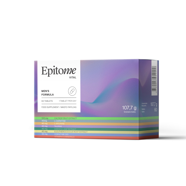 EPITOME VITAL MEN'S FORMULA, 60 kapsulių  paveikslėlis