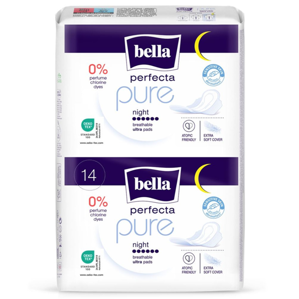 BELLA PERFECTA PURE NIGHT, higieniniai paketai, N14 paveikslėlis