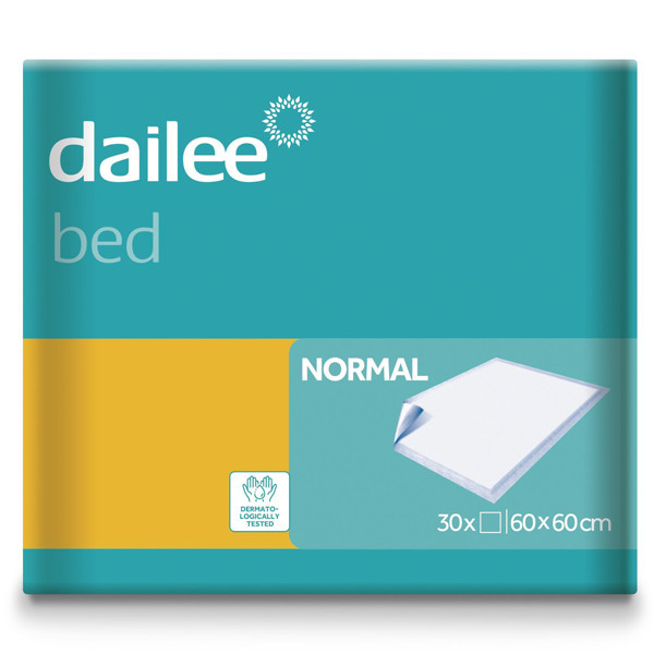 DAILEE BED NORMAL, paklotai, 60x60, 30vnt. paveikslėlis