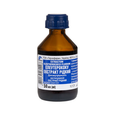 ELEUTEROKOKŲ EKSTRAKTAS, 50 ml  paveikslėlis