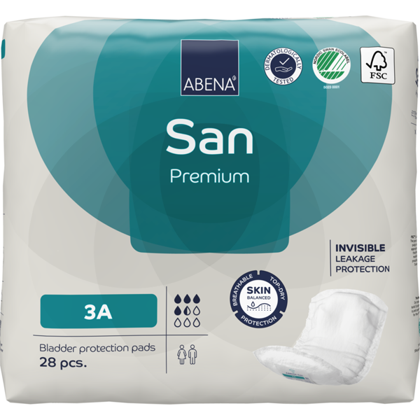 ABENA San 3A, Premium  28 vnt. (Abena International A/S) paveikslėlis