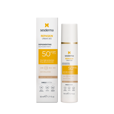 SESDERMA REPASKIN URBAN 365, apsauginis veido kremas pigmentuotai odai, SPF50, 50ml paveikslėlis