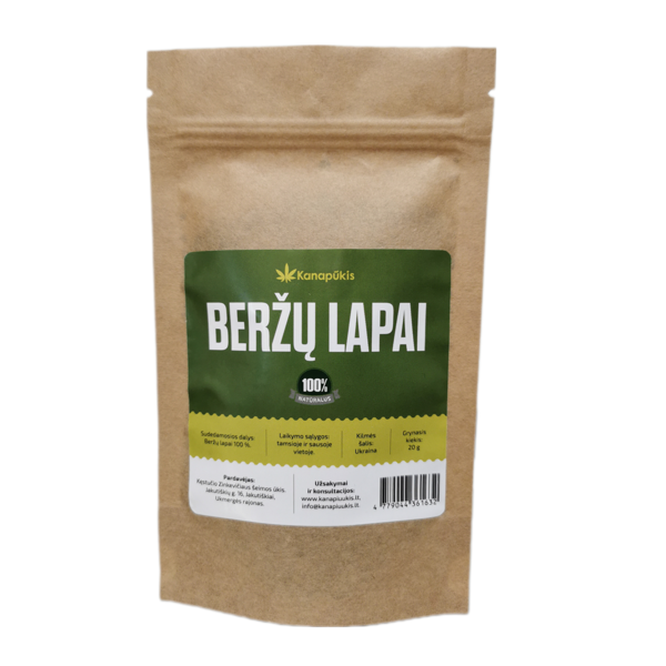 KANAPŪKIS Beržų lapų arbata 20 g.
