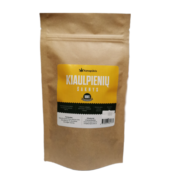 KANAPŪKIS Kiaulpienių šaknys 100 g.