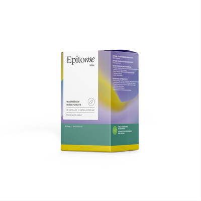 EPITOME VITAL MAGNESIUM BISGLYCINATE, 90 kapsulių paveikslėlis