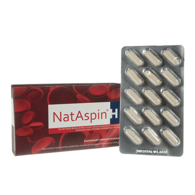 NATASPIN H, 30 kapsulių paveikslėlis