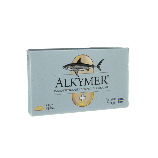 ALKYMER, 250 mg, 60 kapsulių paveikslėlis