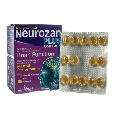 NEUROZAN PLUS, 28 kapsulės, 28 tabletės  paveikslėlis