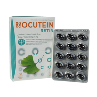 OCUTEIN RETIN LUTEIN 20 mg + GINKGO 45 mg, 30 kapsulių paveikslėlis