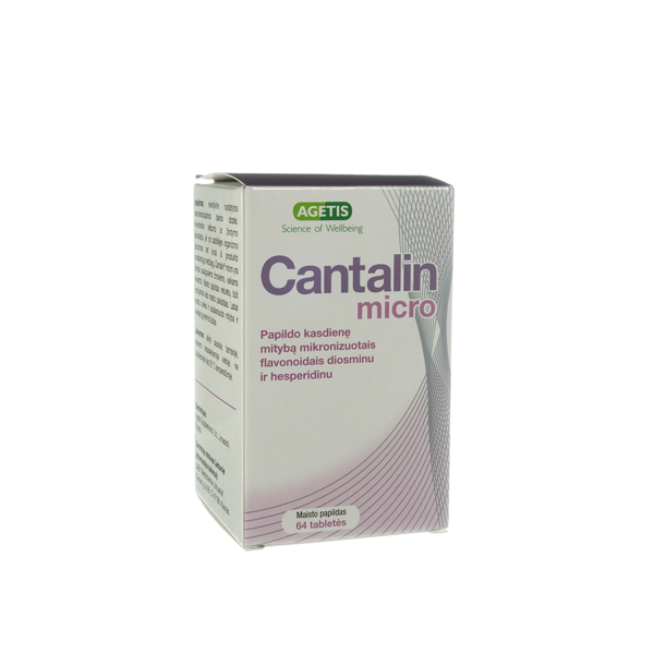 CANTALIN MICRO, 64 tabletės paveikslėlis