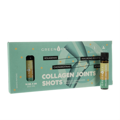 Greenify Collagen Joints Shots, sąnariams ir kremzlėms, 10 ml, N20 paveikslėlis
