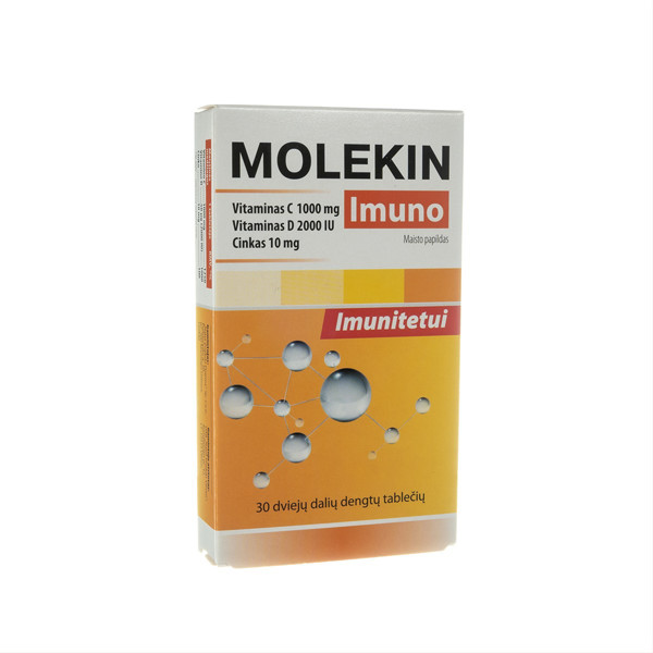 MOLEKIN IMUNO, 30 tablečių paveikslėlis