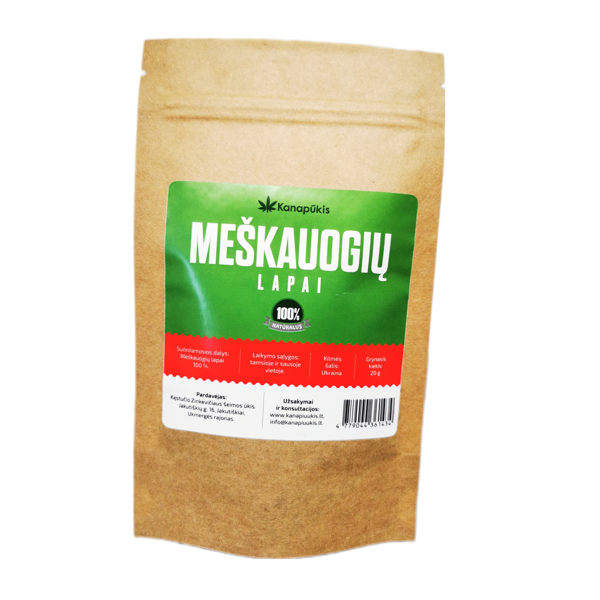 KANAPŪKIS Meškauogių arbata 20 g.