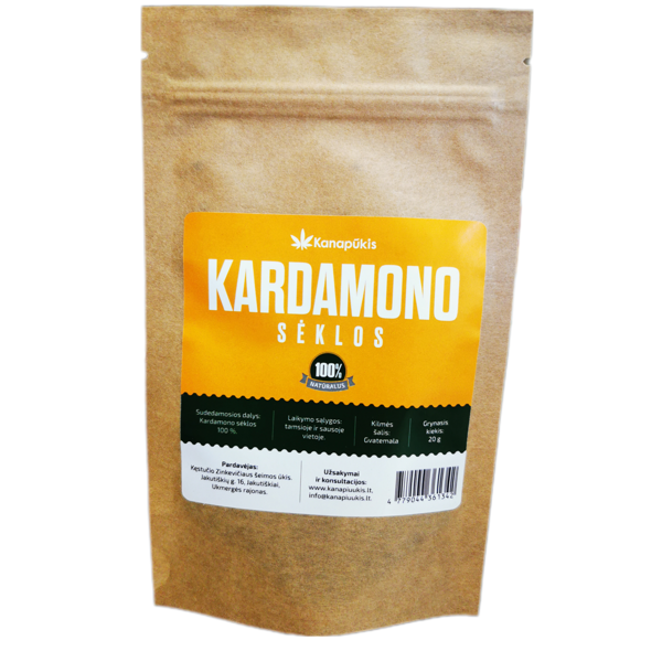 KANAPŪKIS Kardamono sėklos 20 g.