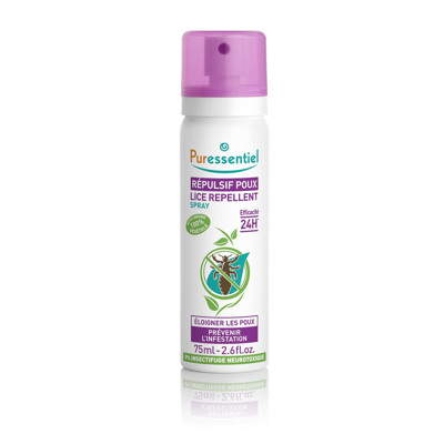 PURESSENTIEL, Purškiamasis repelentas nuo galvos utėlių, 75 ml paveikslėlis