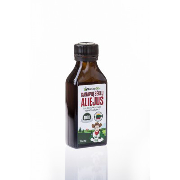 KANAPŪKIS Kanapių sėklų aliejus 100 ml