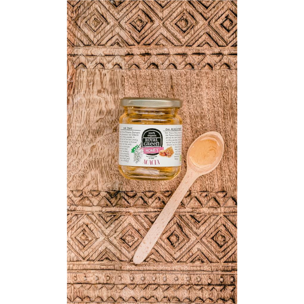 ROYAL GREEN BIO Akacijų medus, 250g ROYAL GREEN BIO Akacijų medus, 250g