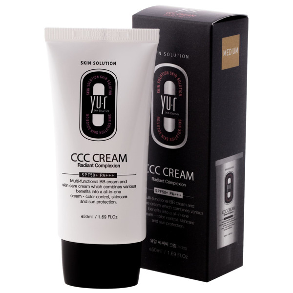 Yu.r Skin Solution Korekcinis CCC veido kremas SPF50+ PA+++, Medium, 50 ml.