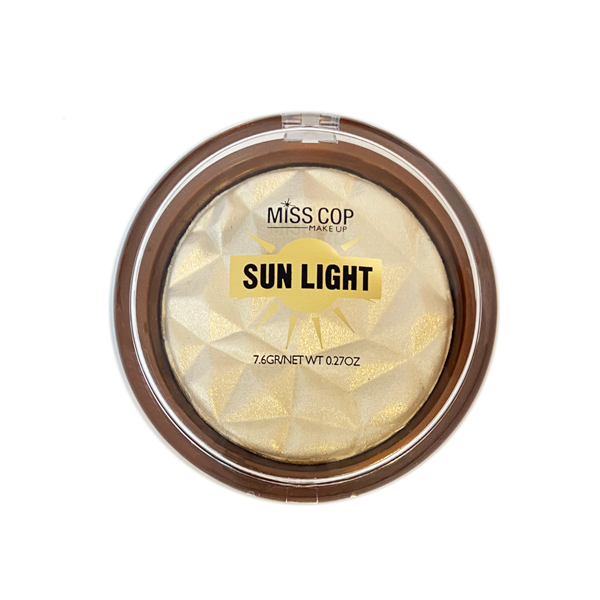 Miss Cop HIGHLIGHTER SUN LIGHT švytinti pudra, 01- Diamant, 7,6 g.