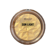 Miss Cop HIGHLIGHTER SUN LIGHT švytinti pudra, 02- Honey, 7,6 g.