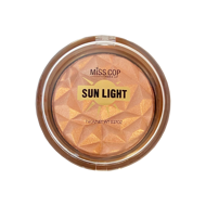 Miss Cop HIGHLIGHTER SUN LIGHT švytinti pudra, 03- Brown Sugar, 7,6 g.