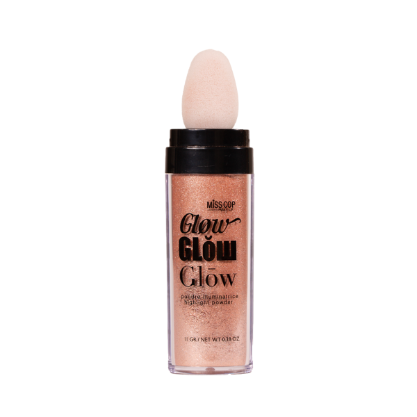 Miss Cop Poudre Libre GLOW GLOW GLOW biri pudra, 11 g.