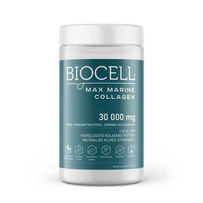 BIOCELL MAX MARINE COLLAGEN, 427g. paveikslėlis