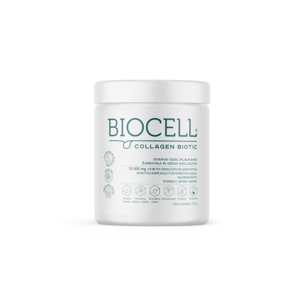 BIOCELL COLLAGEN BIOTIC, 222g. paveikslėlis