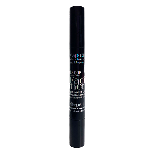 Miss Cop Eyeliner FACIL LINER skystas akių pravedimas, 01- Noir, 3 g.