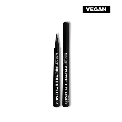 Miss Cop ELINER FEUTRE NON SEMI PERMANENT akių pravedimas žymeklis, 01- Noir, 1,6 g.