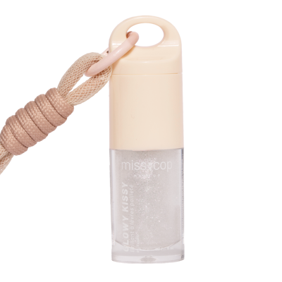 Miss Cop Glowy Kissy lūpų blizgesys Vanille, 4.2 g - pakabukas