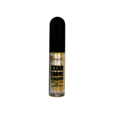 Miss Cop LIQUIDE SHADOW – STAR CREME skysti akių šešėliai, 02 Or, 4,5 ml.