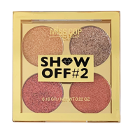 Miss Cop Palette SHOW OFF #2 akių šešėlių paletė, 6,16 g.