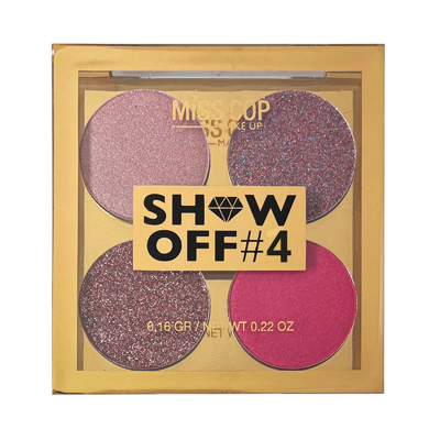 Miss Cop Palette SHOW OFF #4 akių šešėlių paletė, 6,16 g.