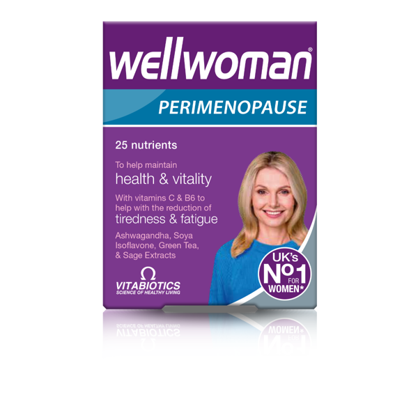 WELLWOMAN PERIMENOPAUSE, 30 tablečių paveikslėlis