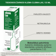 SOFAR CLISMA-LAX, tiesiosios žarnos klizma, 133 ml paveikslėlis SOFAR CLISMA-LAX, tiesiosios žarnos klizma, 133 ml paveikslėlis