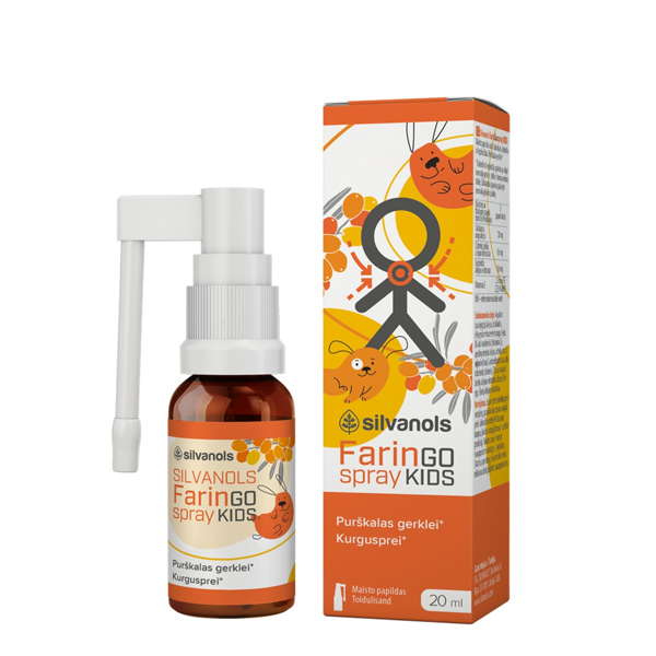 FARINGOSPRAY KIDS, 20 ml paveikslėlis