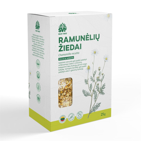 ACORUS, RAMUNĖLIŲ ŽIEDAI, žolelių arbata, 25 g paveikslėlis
