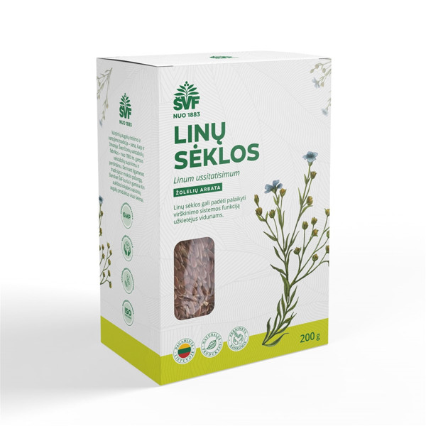 ACORUS, LINŲ SĖKLOS, žolelių arbata, 200 g paveikslėlis ACORUS, LINŲ SĖKLOS, žolelių arbata, 200 g paveikslėlis