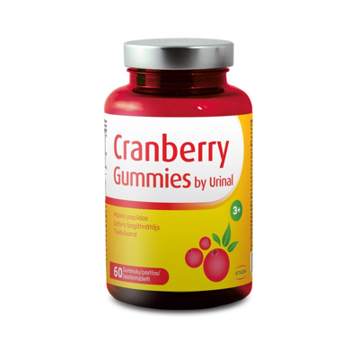 CRANBERRY GUMMIES, 60 guminukų paveikslėlis