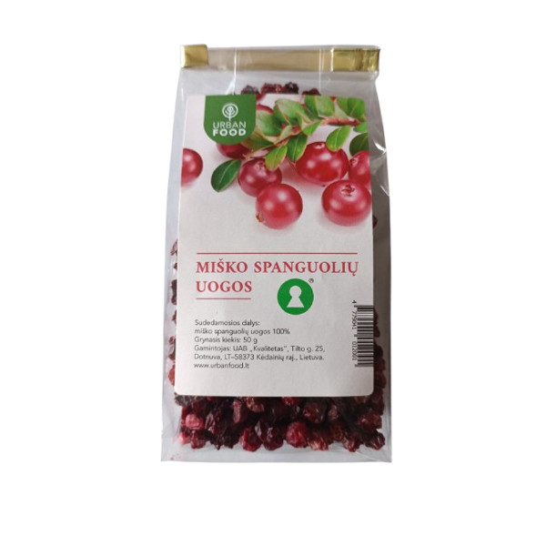 Miško spanguolių uogos - urbanfood Miško spanguolių uogos - urbanfood