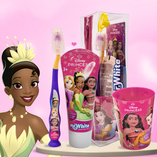 Mr. White DISNEY PRINCESS POCH kelioninis rinkinys vaikams Mr. White DISNEY PRINCESS POCH kelioninis rinkinys vaikams