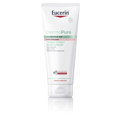 EUCERIN DERMOPURE,  trigubo poveikio kūno kremas, 200ml paveikslėlis