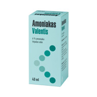AMONIAKAS VALENTIS, 6% amoniako tirpalas odai, 40 ml paveikslėlis