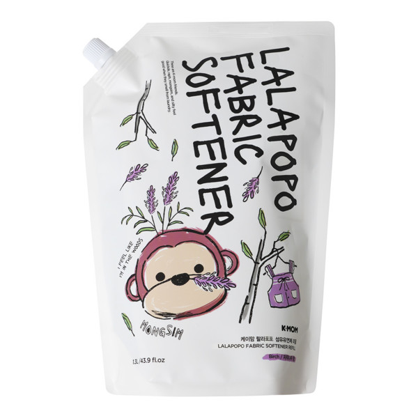 K-MOM Lalapopo audinių MINKŠTIKLIS “Birch”, 1,3 L