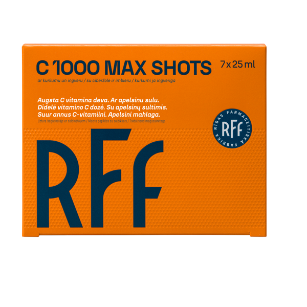 C MAX SHOTS , 25 ml, 7 vnt. paveikslėlis C MAX SHOTS , 25 ml, 7 vnt. paveikslėlis