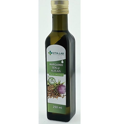 VITA LAB aliejus margainio sėklų 100% natūralus šalto spaudimo,  250 ml paveikslėlis